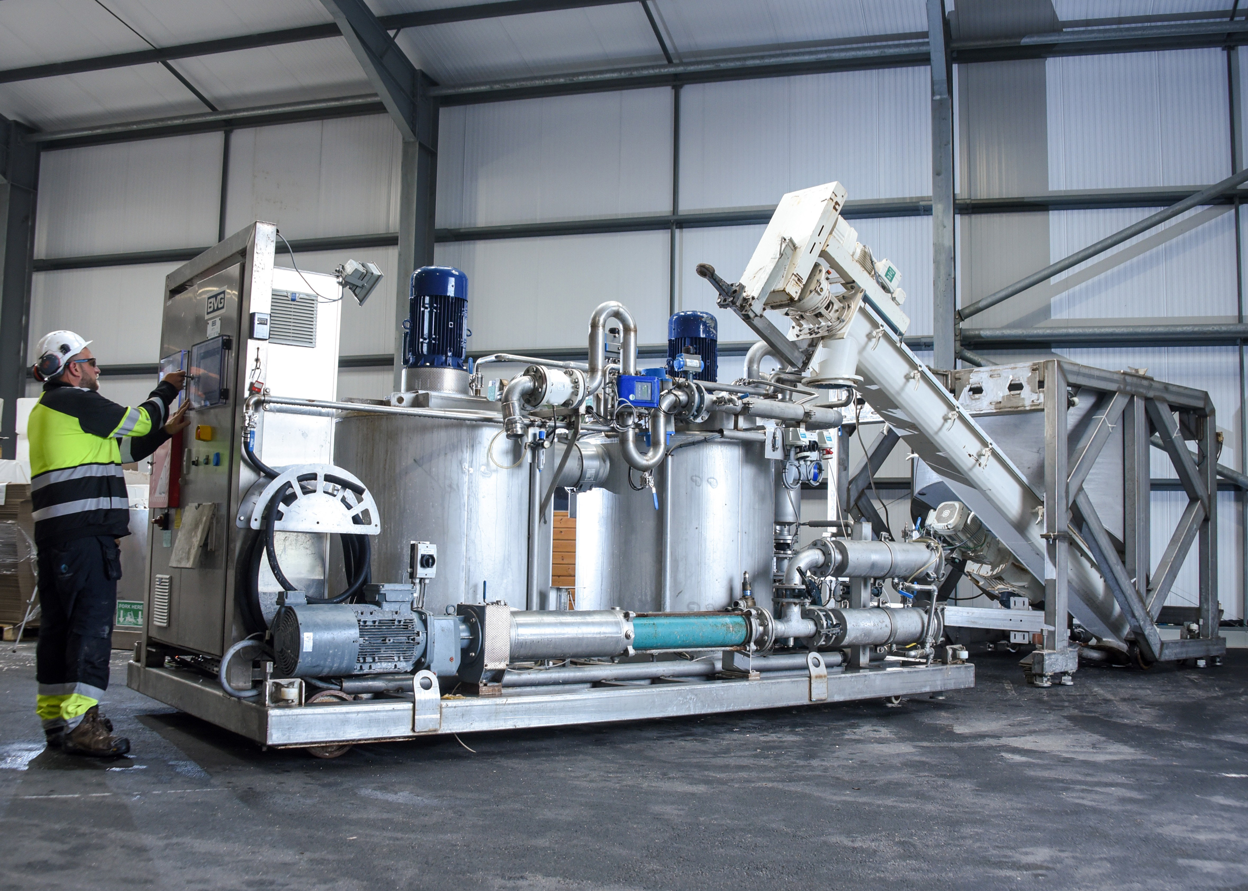 FiberLean's pilot facility supports smaller-scale MFC production, MFC samples, and process development.