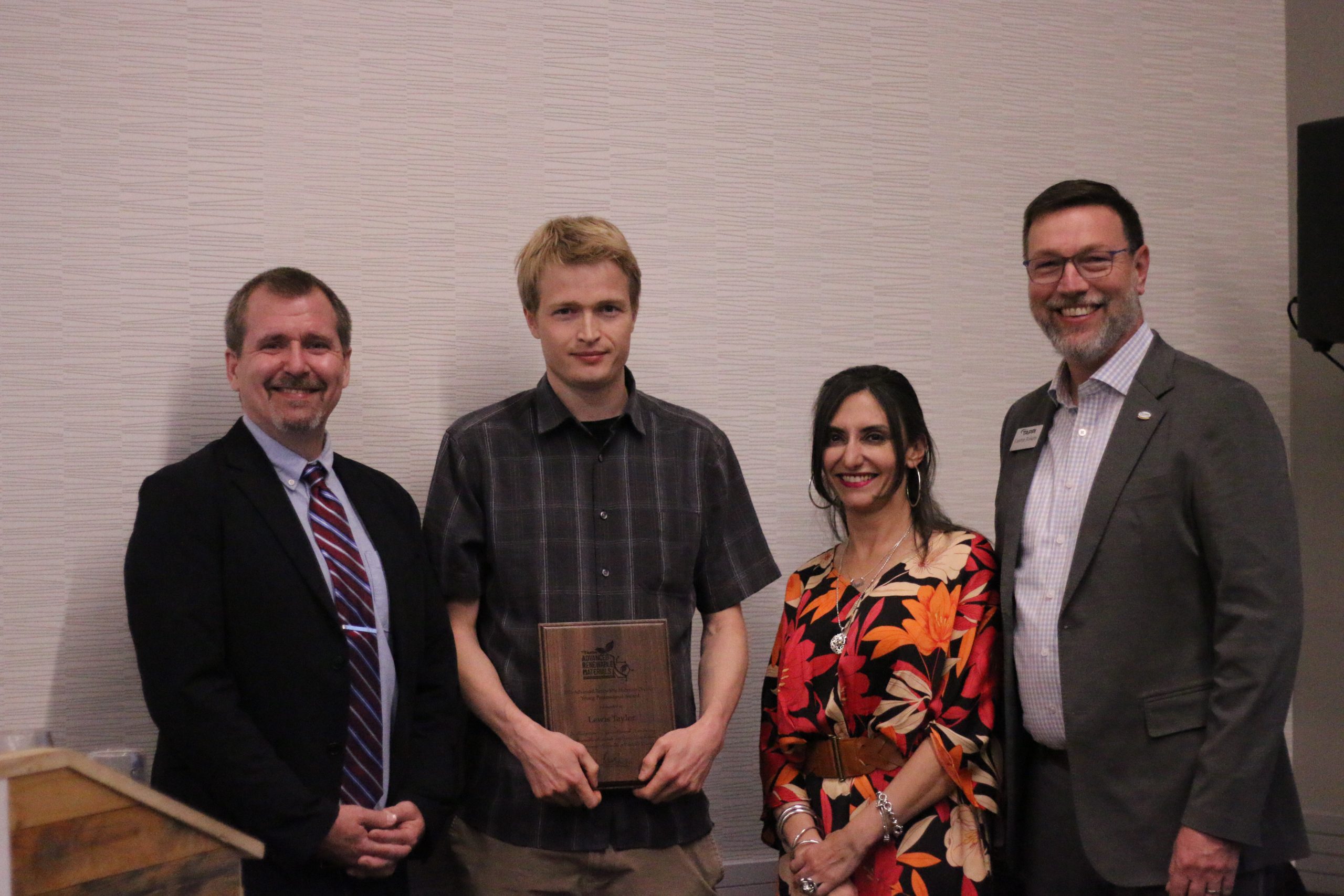 FiberLean’s Lewis Taylor Receives Young Professional Award