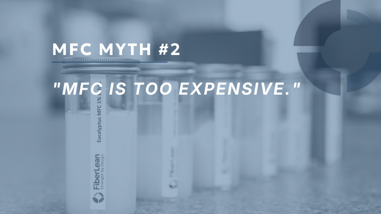 MFC Myth No.2 - "MFC is too expensive." MFC can appear expensive if evaluated as an additive alone.