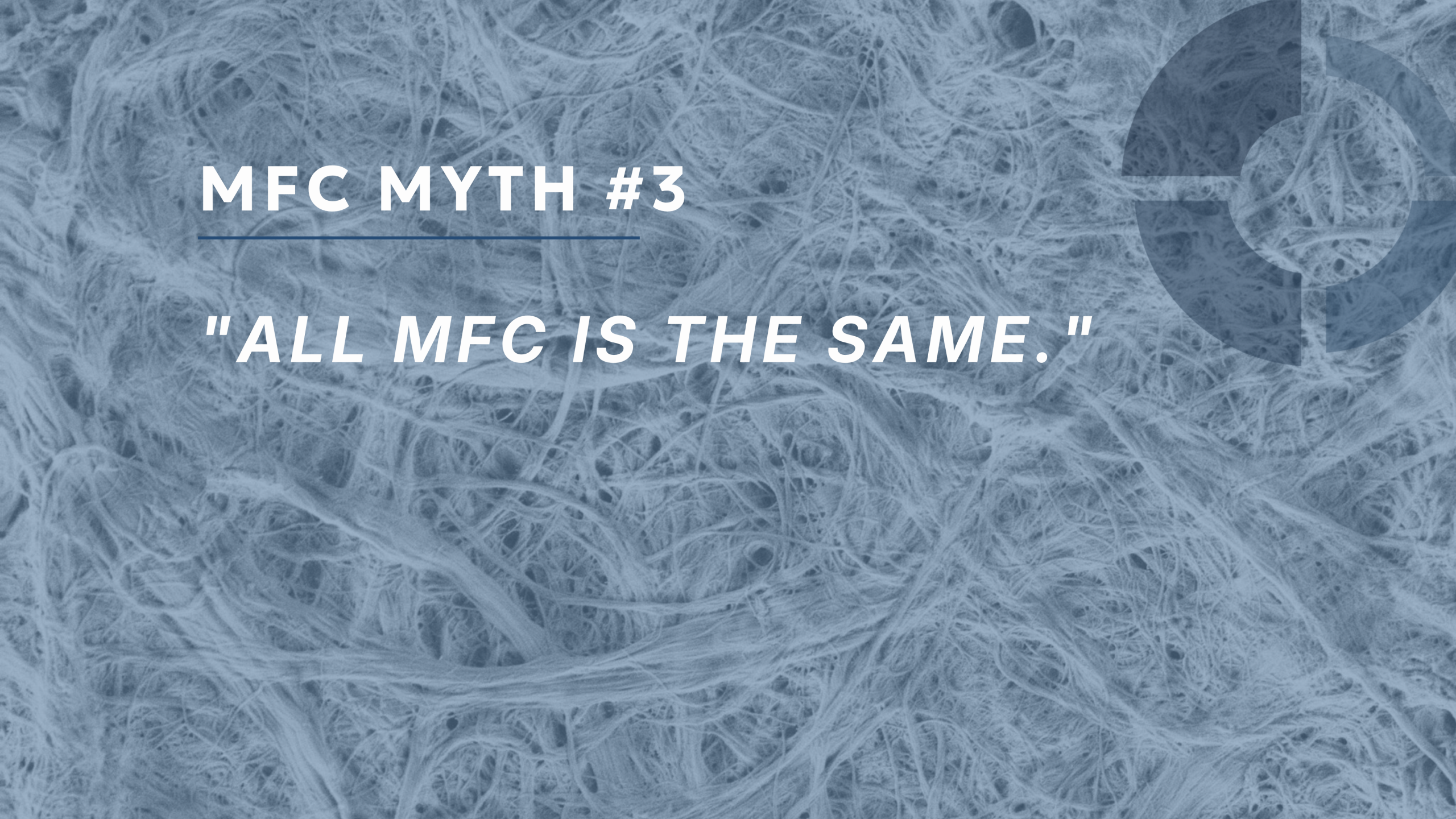 MFC Myth No.3 - "All MFC is the same." It isn’t. Not even close.