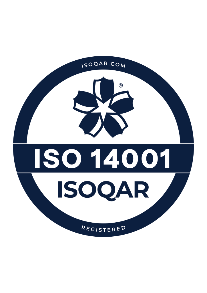 FiberLean ISO 14001 certificate